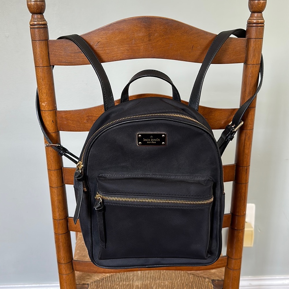 Kate Spade Mini Backpack - like new!